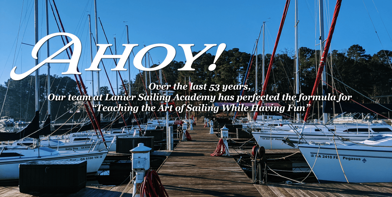 Sailing Lessons Club Rentals Lanier Sailing Academy